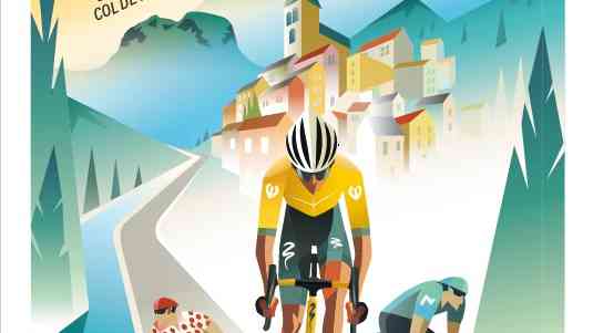 affiche tour de france 2024